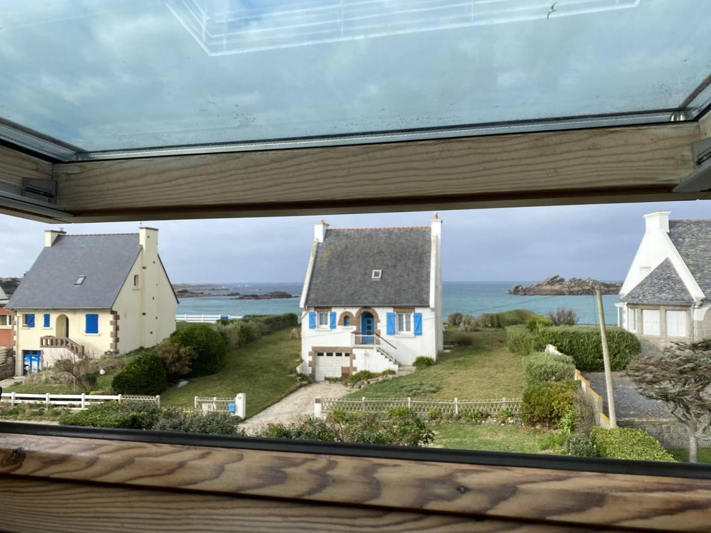 Maison 4 Personnes A 100M De La Plage De La Greve Rose A Tregastel - Ref 142 Kültér fotó